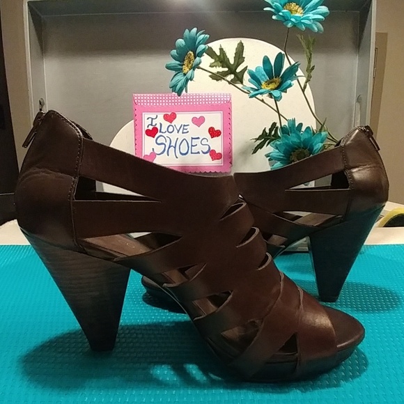 ☀️ Franco Sarto brown sandals - Picture 5 of 6
